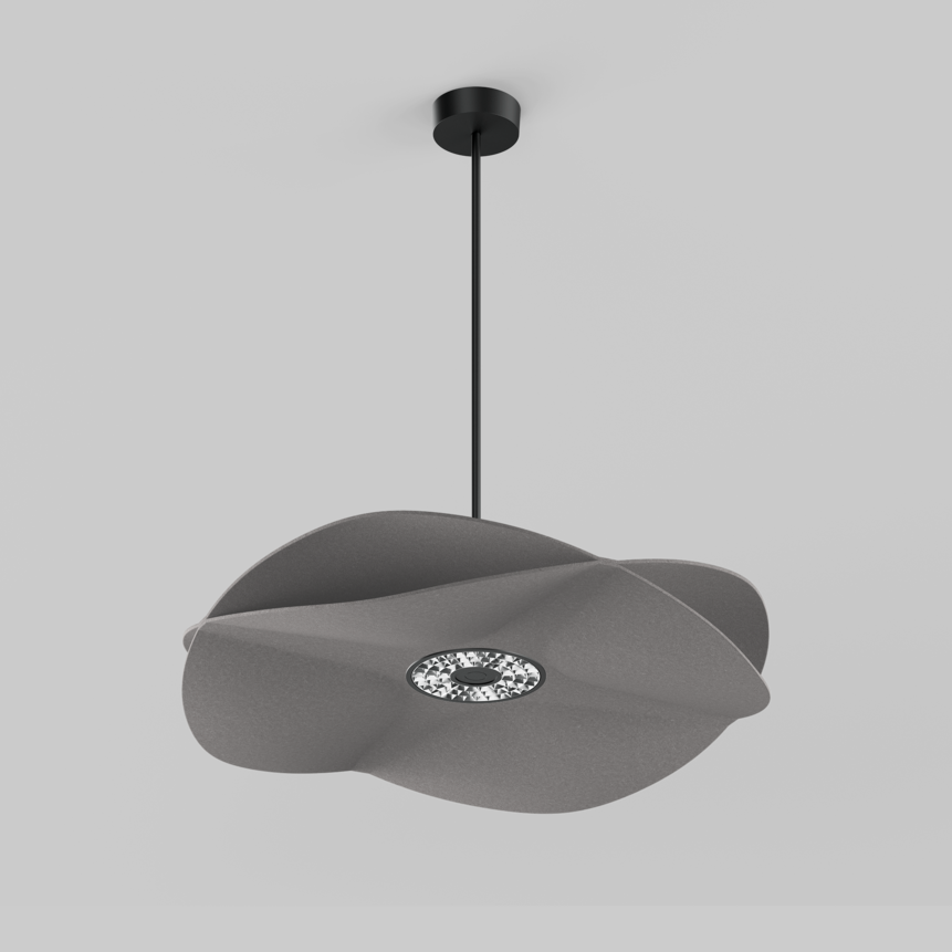 SOUNDCATCHER soft round 1000 acoustic sensor light suspended, SOUNDCATCHER soft round 1000 acoustic light suspended