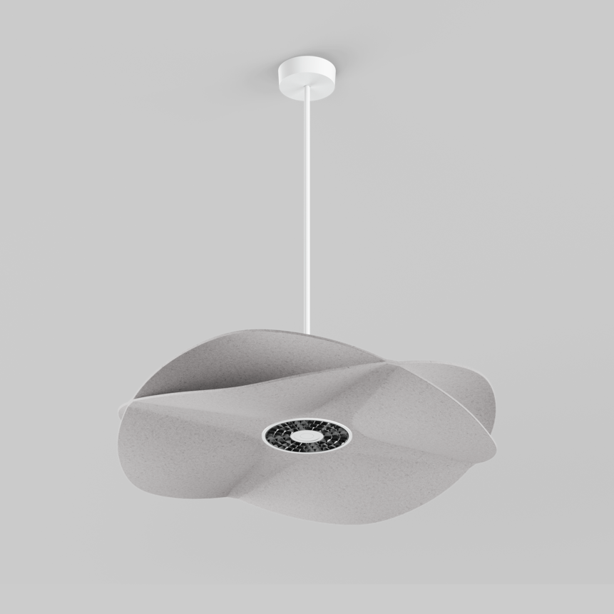 SOUNDCATCHER soft round 1000 acoustic sensor light suspended, SOUNDCATCHER soft round 1000 acoustic light suspended