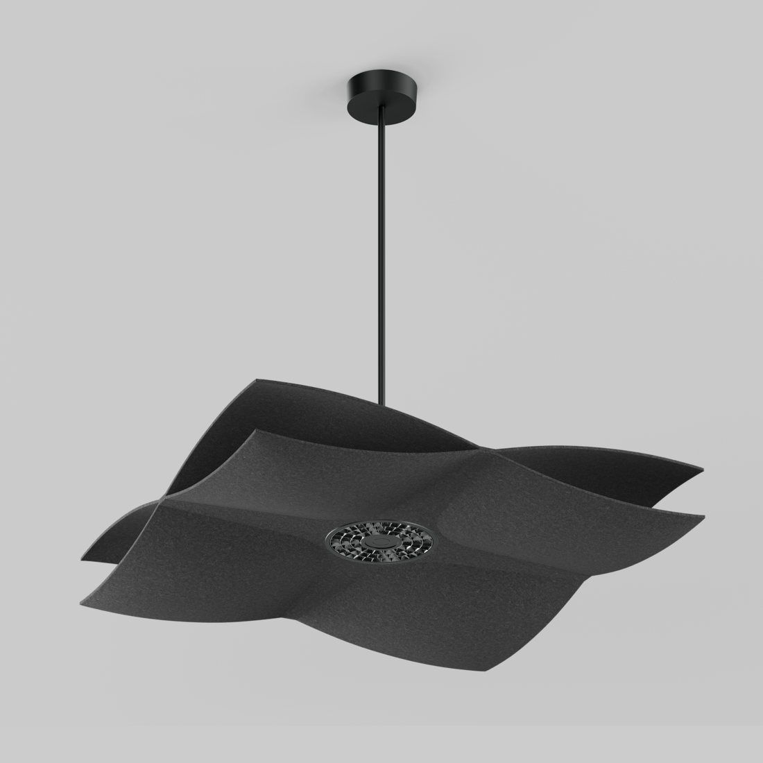 SOUNDCATCHER soft square 1000 acoustic light suspended, SOUNDCATCHER soft square 1000 acoustic sensor light suspended