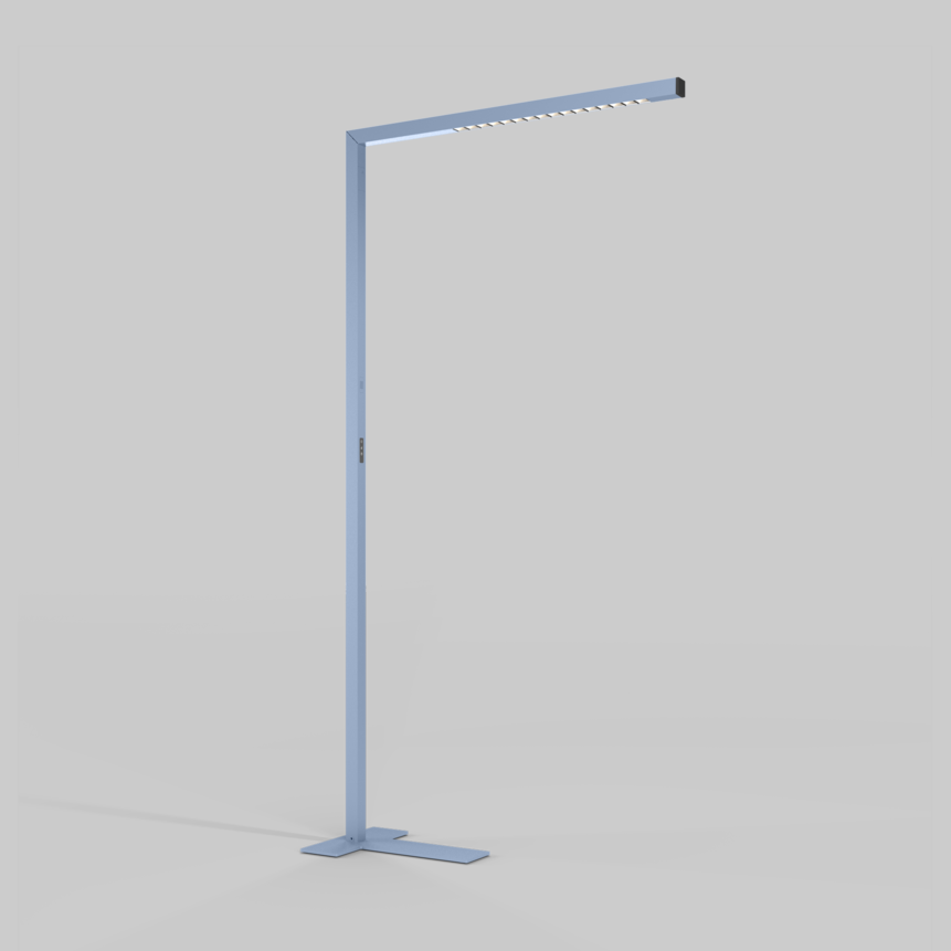 BETO direct / indirect power free standing T-shape, BETO direct / indirect free standing T-shape
