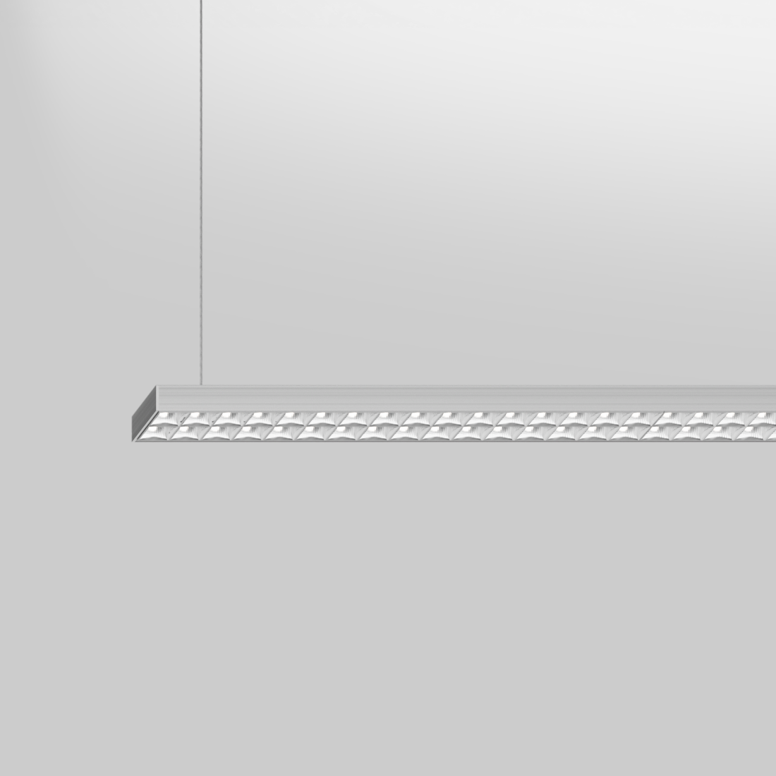 ENVIVA louver direct / indirect suspended