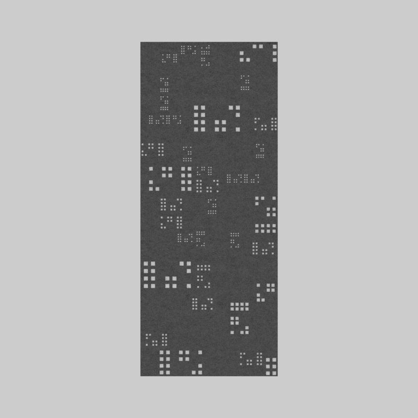 FRACTAL CODE acoustic wall panel