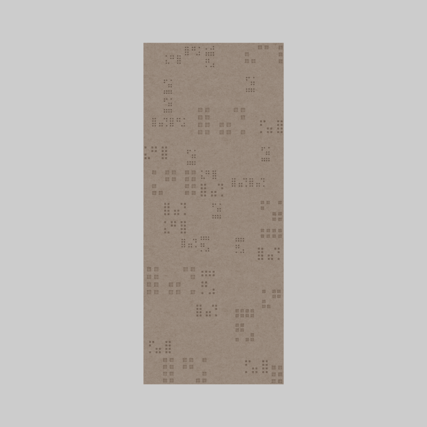 FRACTAL CODE acoustic wall panel