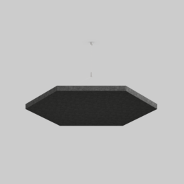 HEX-O MODULE FLAT 1000 suspended group