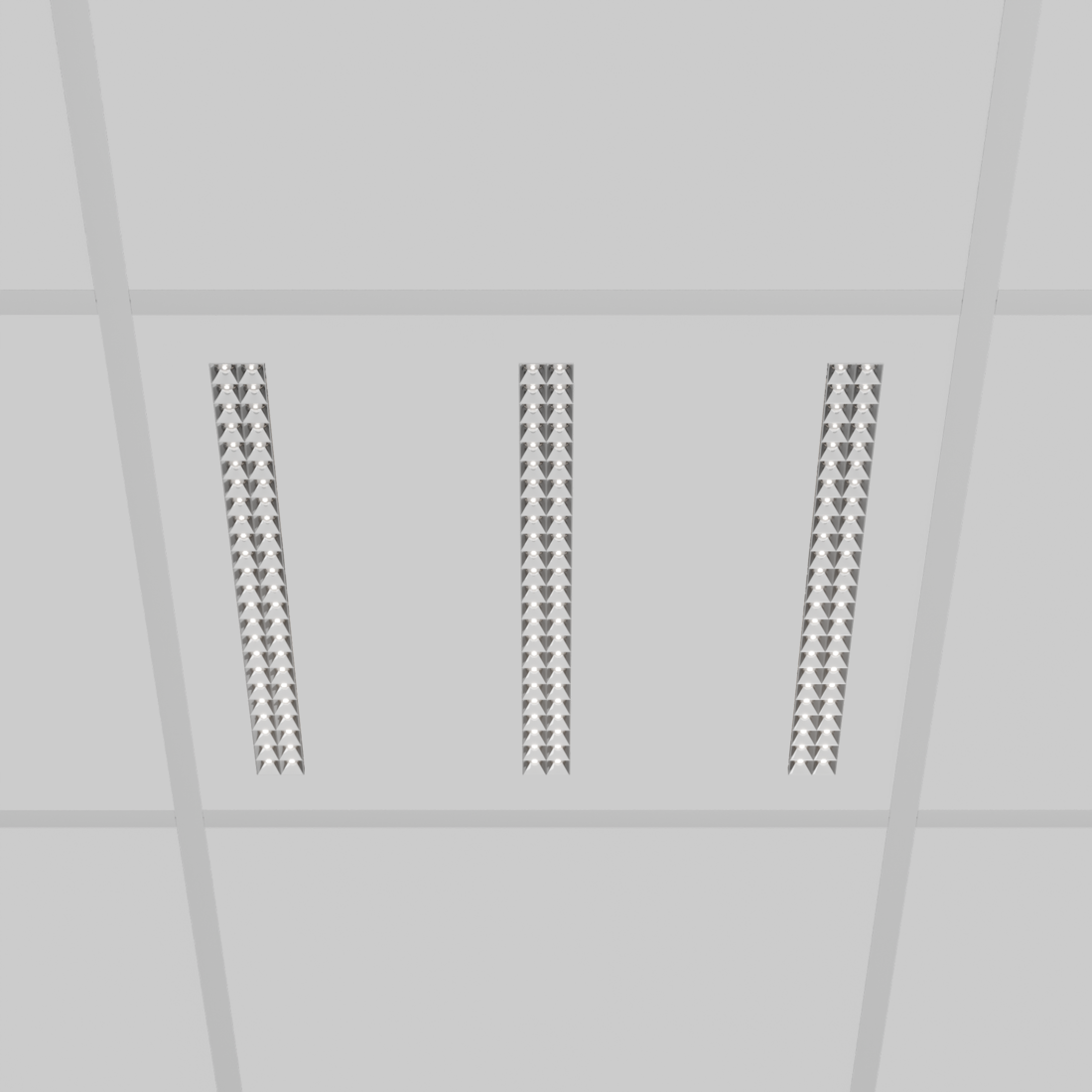 INTO 600 3 spotlines recessed, INTO 625 3 spotlines recessed