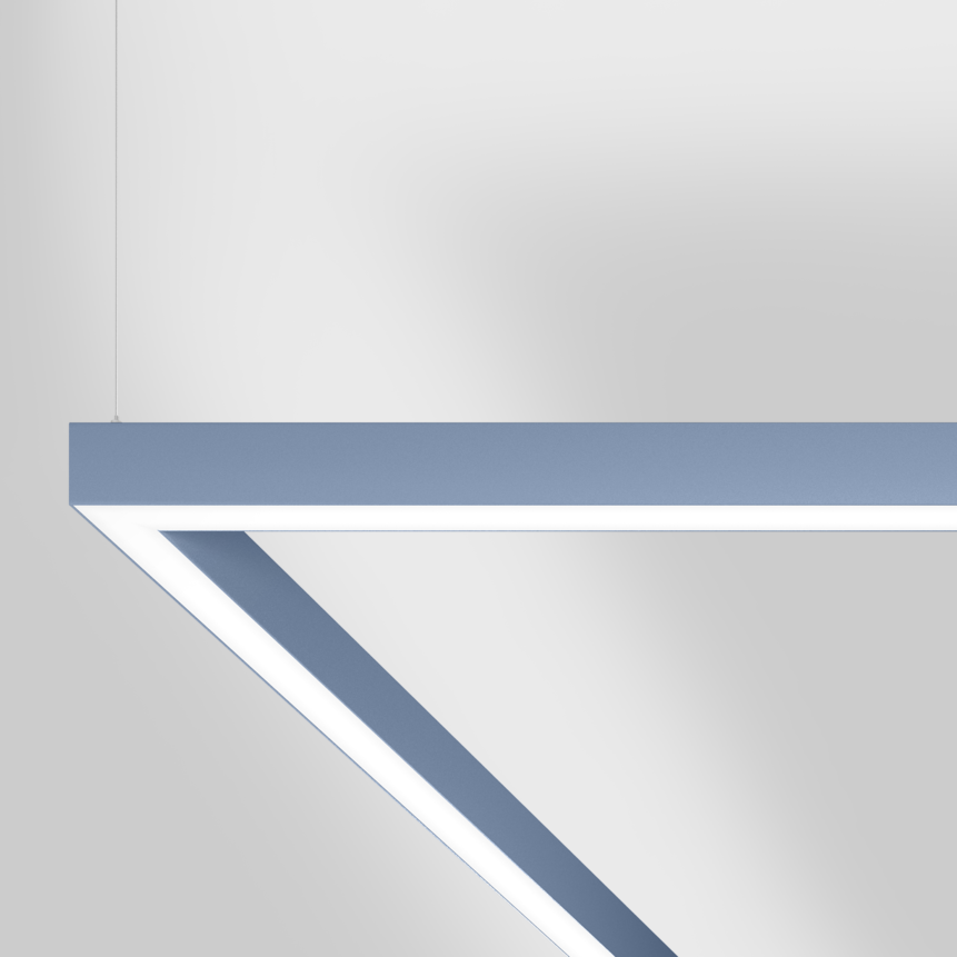 MINO 60 direct / indirect mid lumen ceiling / suspended system, MINO 60 direct / indirect high lumen ceiling / suspended system