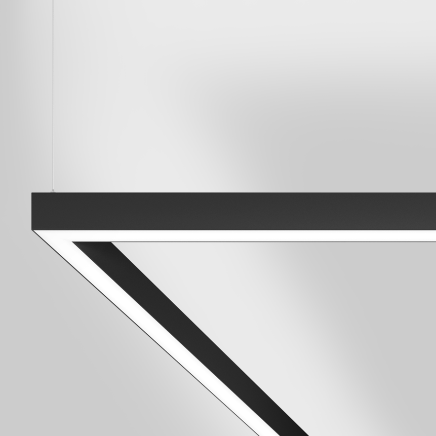 MINO 60 direct / indirect mid lumen ceiling / suspended system, MINO 60 direct / indirect high lumen ceiling / suspended system