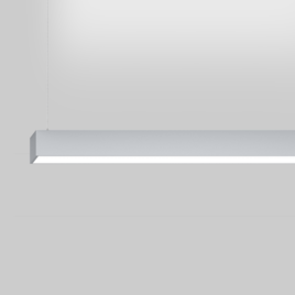 MINO 60 direct / indirect mid lumen suspended system, MINO 60 direct / indirect high lumen suspended system