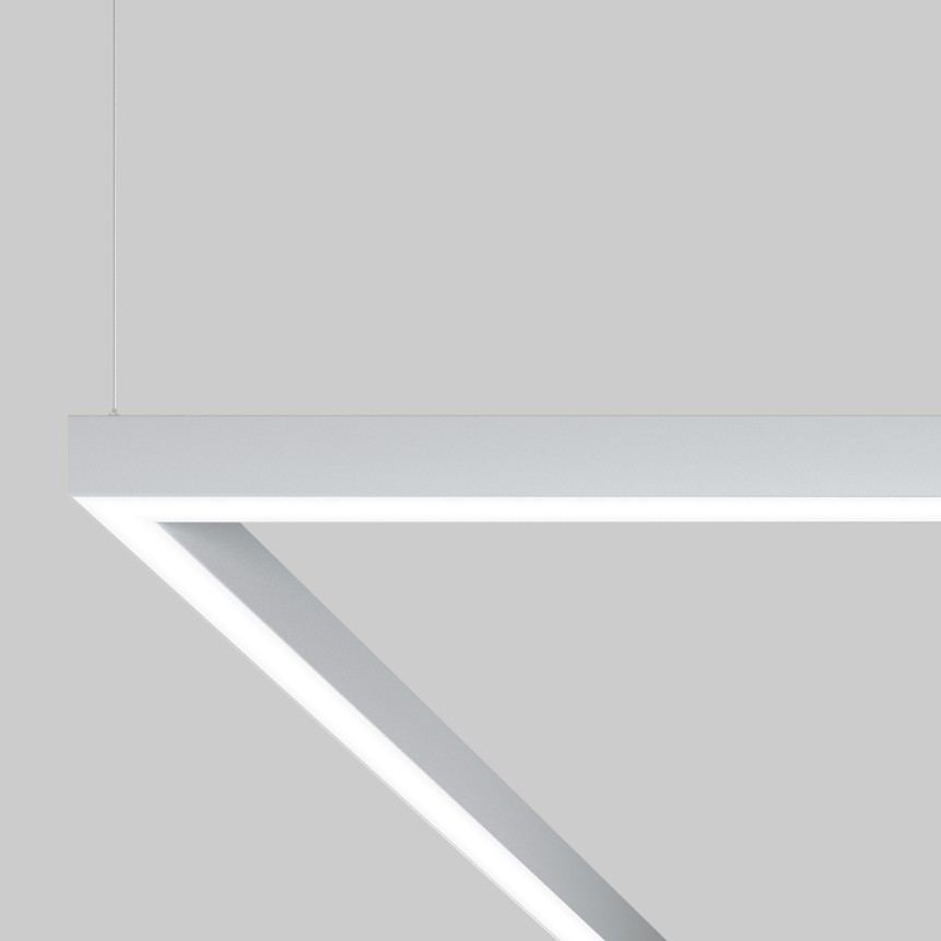 MINO 60 mid lumen ceiling / suspended system, MINO 60 high lumen ceiling / suspended system