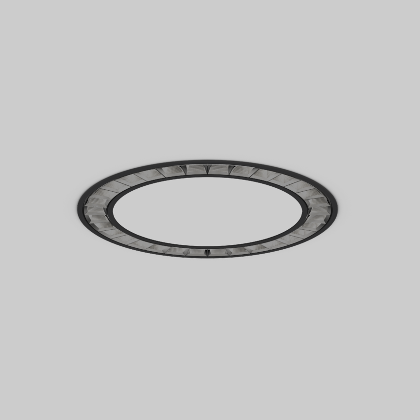 MITA circle 450 reflector trim