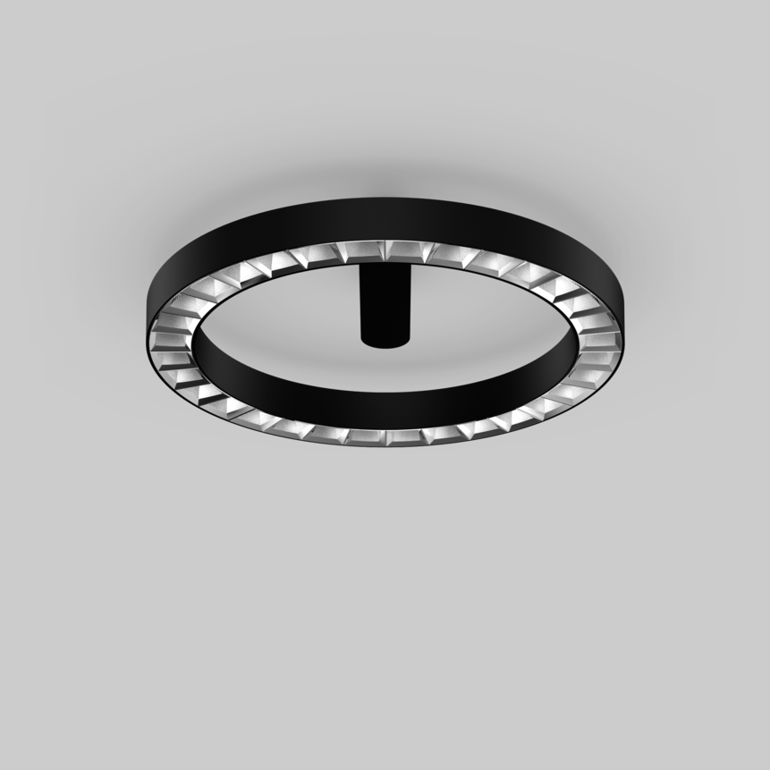 MITA circle 450 reflector direct / indirect soft ceiling, MITA circle 450 reflector direct ceiling