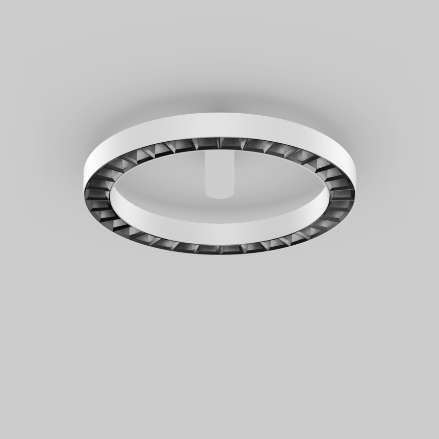 MITA circle 450 reflector direct / indirect soft ceiling, MITA circle 450 reflector direct ceiling