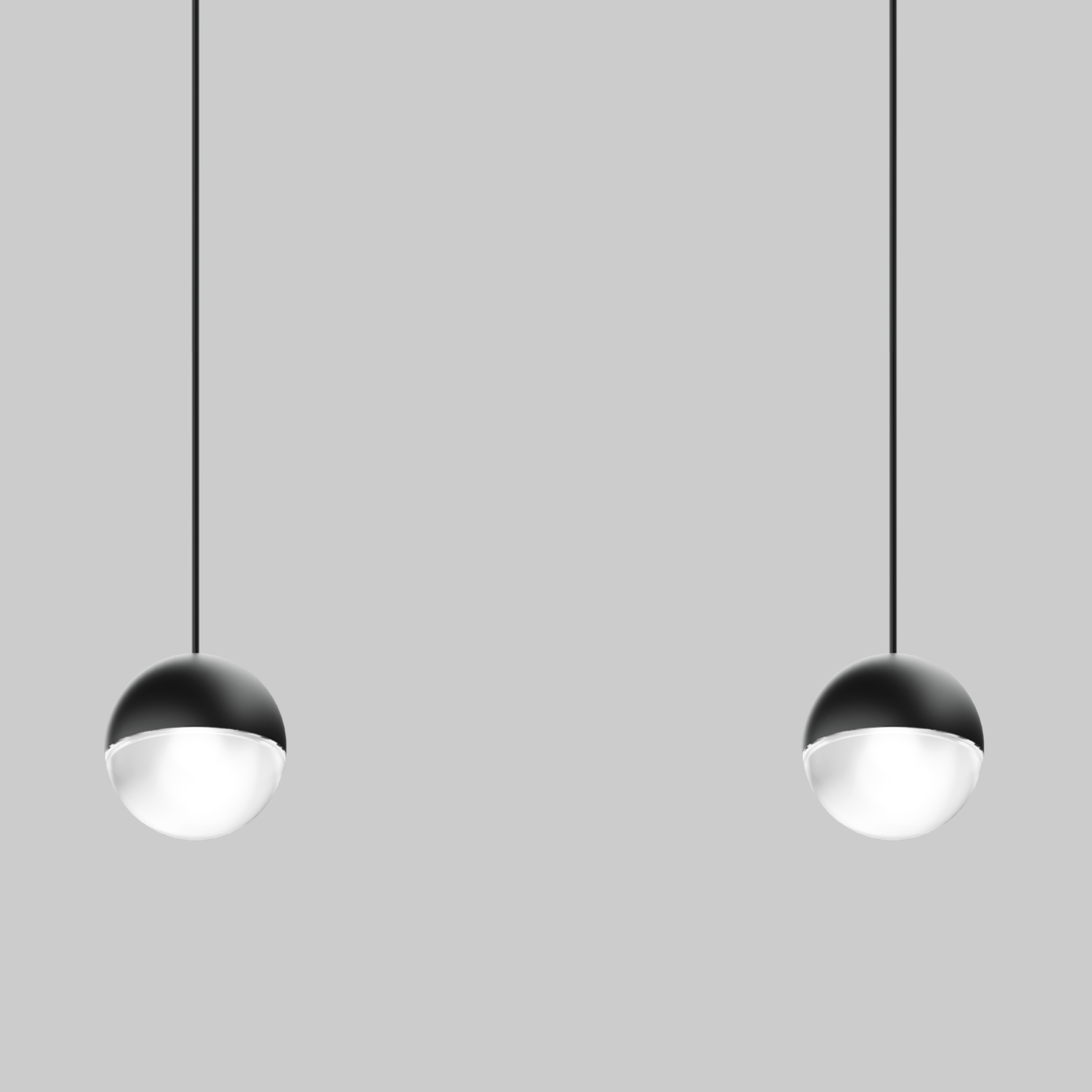 NOBA 60 suspended 2 lamps MOVE IT PRO