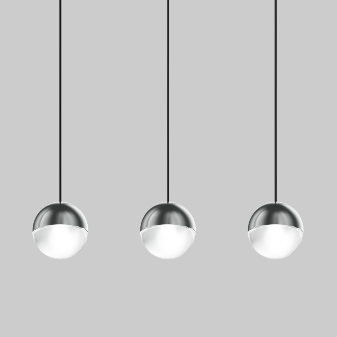 NOBA 60 suspended 3 lamps MOVE IT PRO