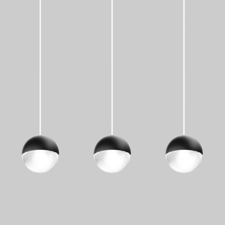 NOBA 60 suspended 3 lamps MOVE IT PRO