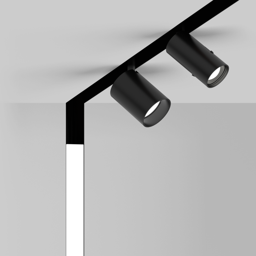 MOVE IT 25 trimless track ceiling wall
