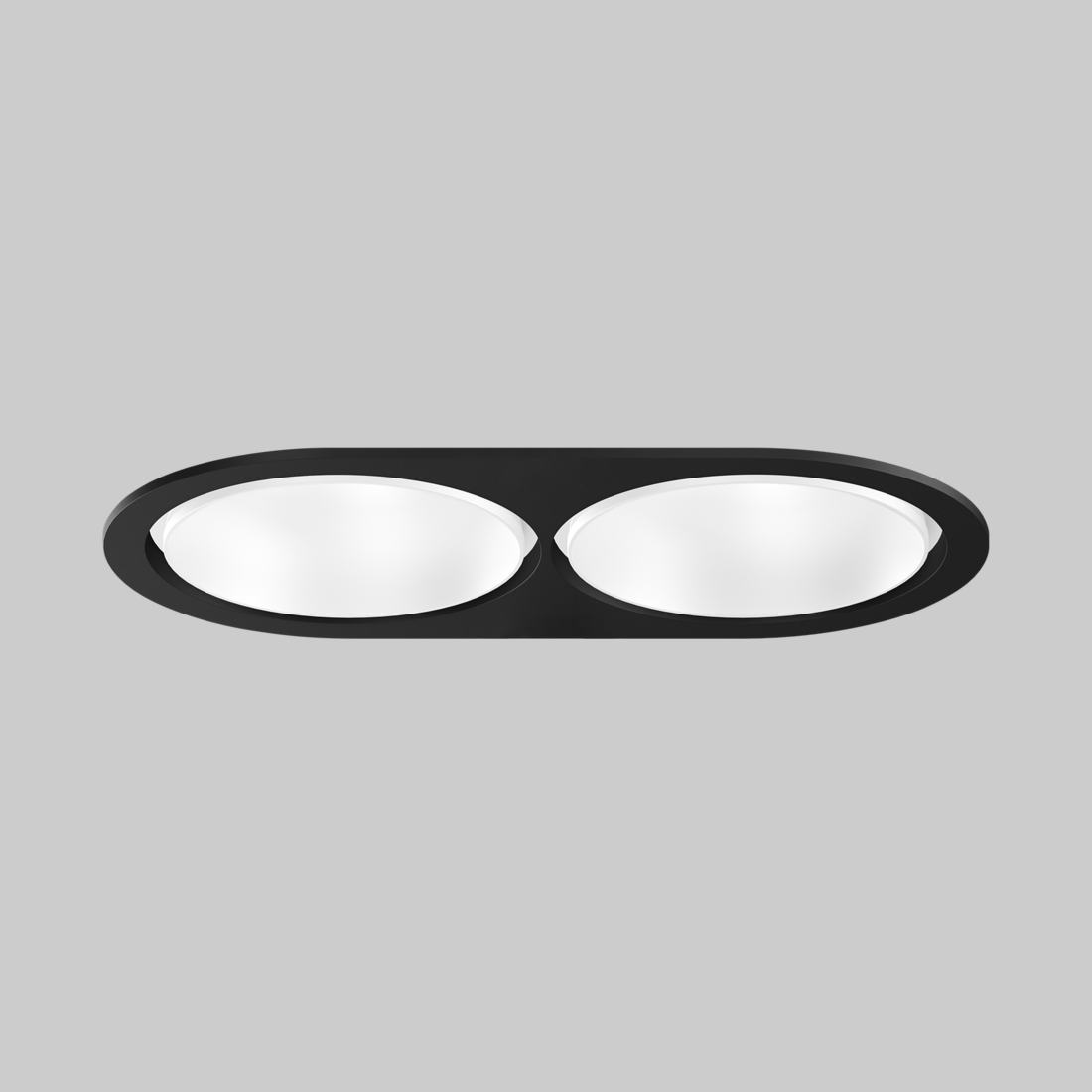 SASSO 100 round adjustable trim 2 lamps