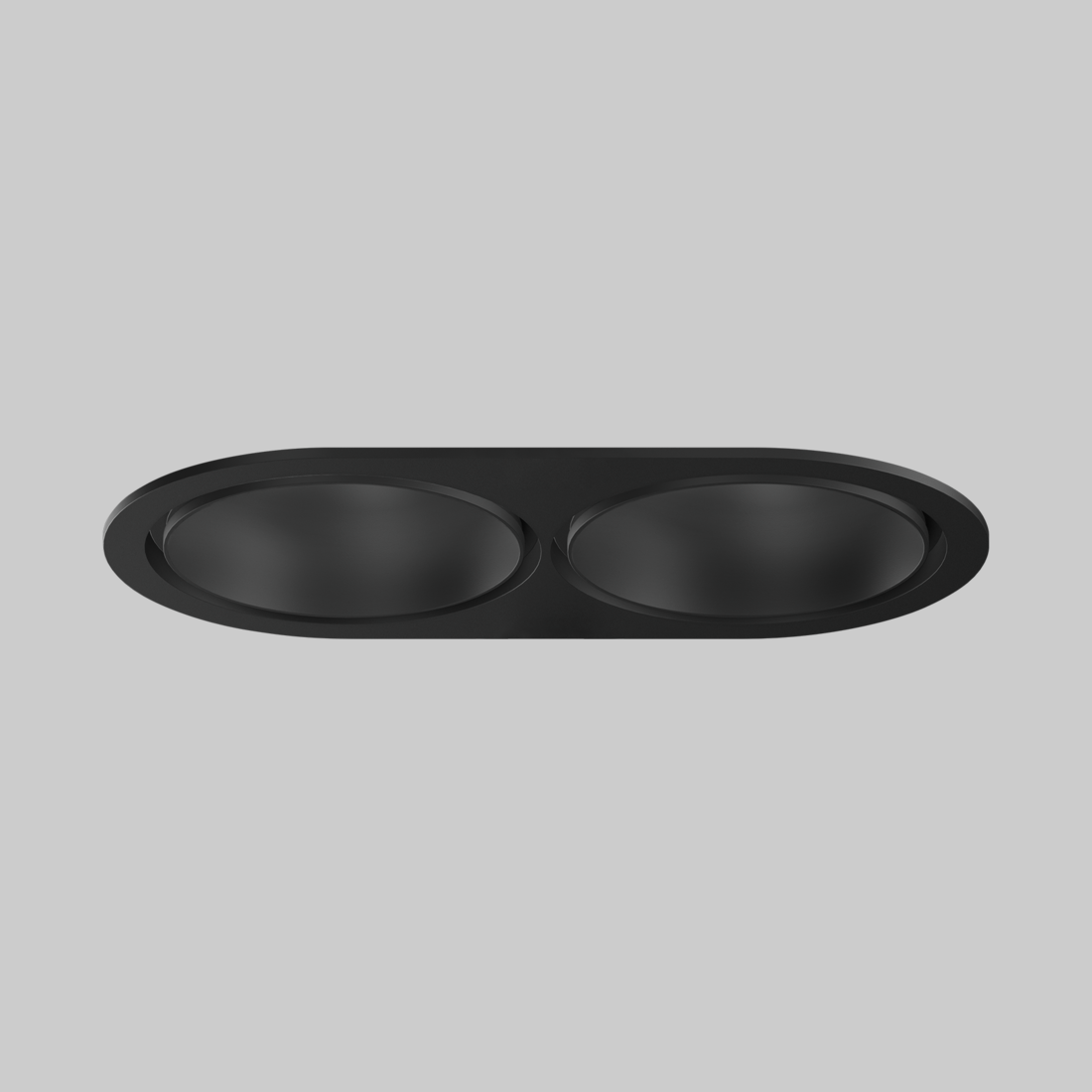 SASSO 100 round adjustable trim 2 lamps