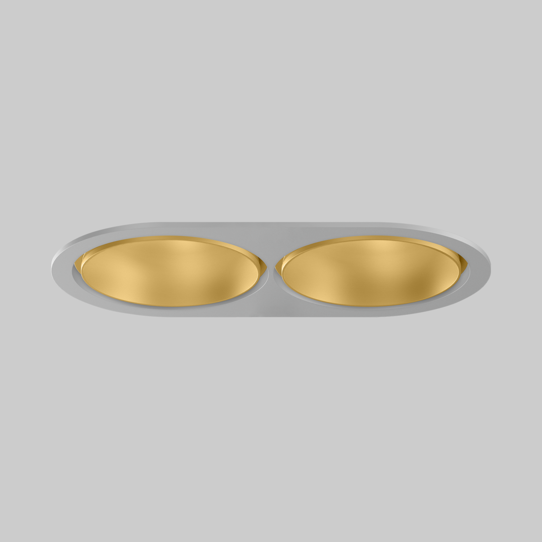 SASSO 100 round adjustable trim 2 lamps