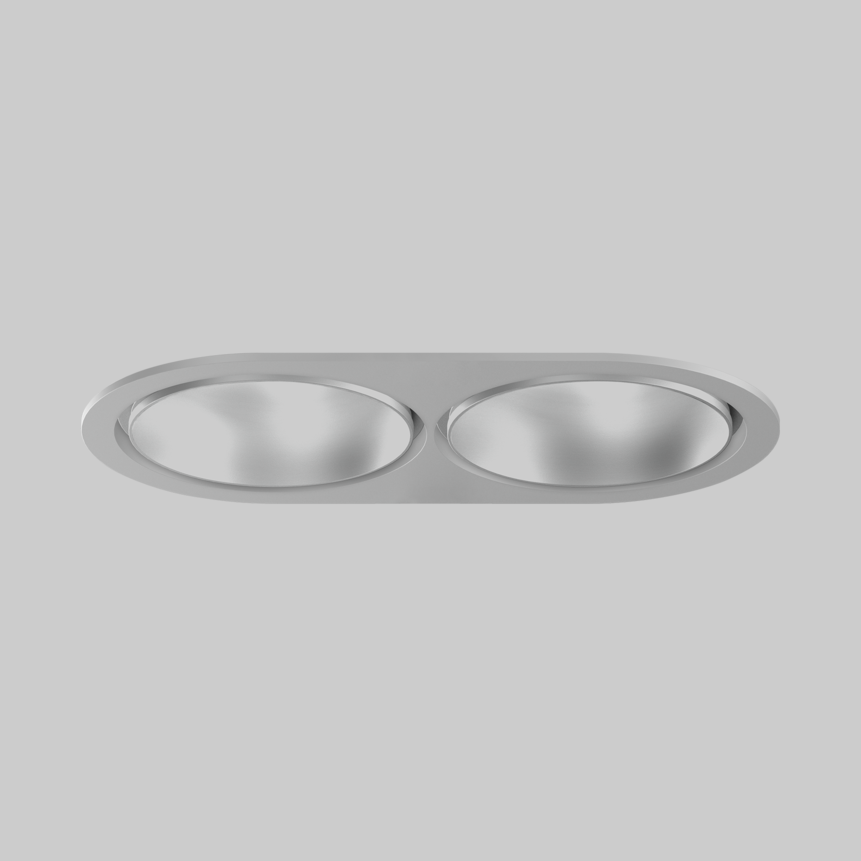 SASSO 100 round adjustable trim 2 lamps