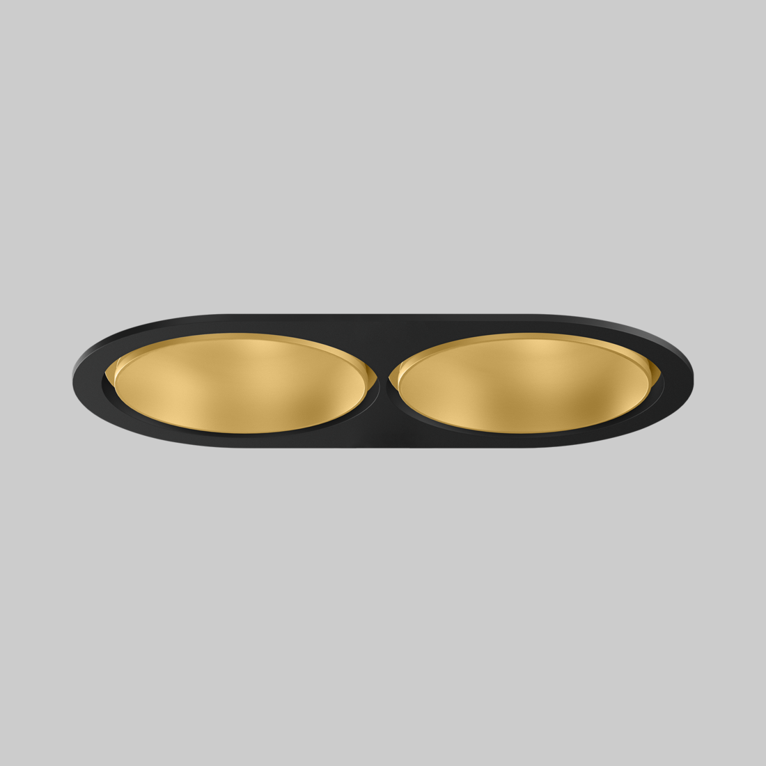 SASSO 100 round adjustable trim 2 lamps