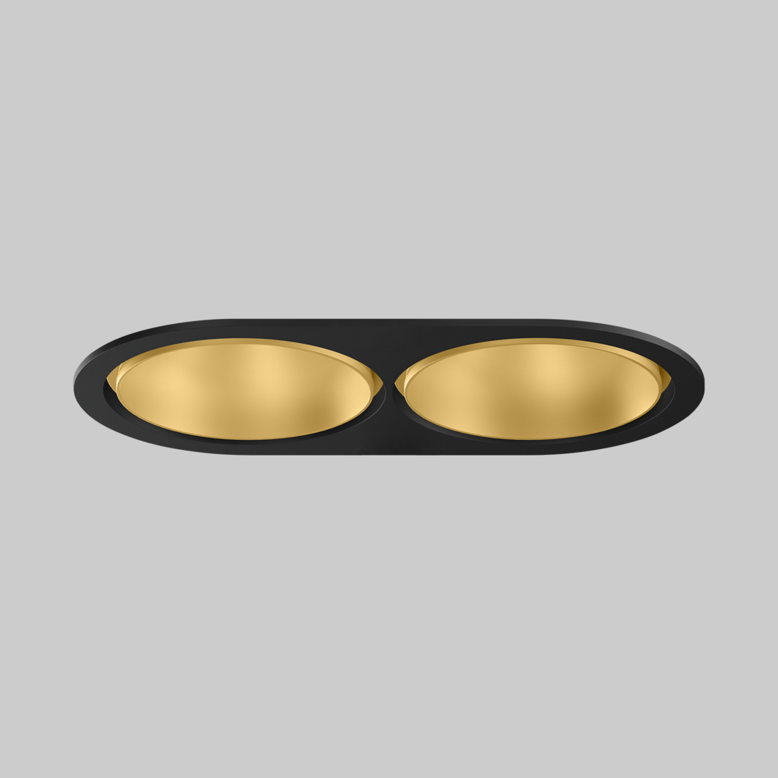SASSO 100 round downlight trim 2 lamps
