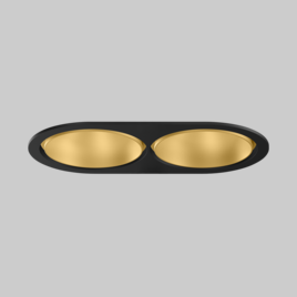 SASSO 100 round downlight trim 2 lamps