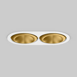 SASSO 100 round wallwasher/floor trim 2 lamps