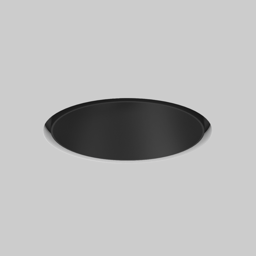 SASSO 100 round downlight trimless exposed concrete