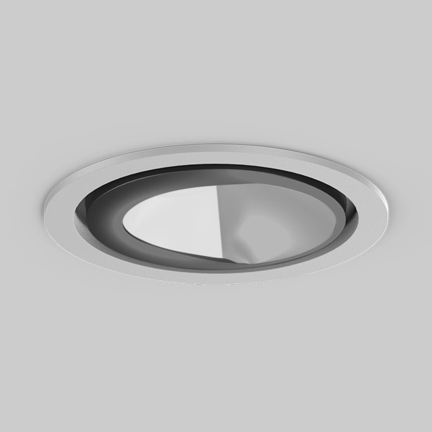 SASSO 100 round wallwasher/floor trim