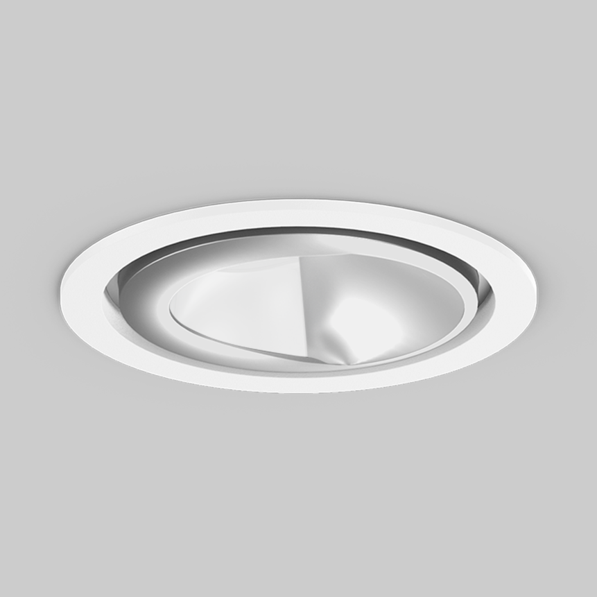 SASSO 100 round wallwasher/floor trim