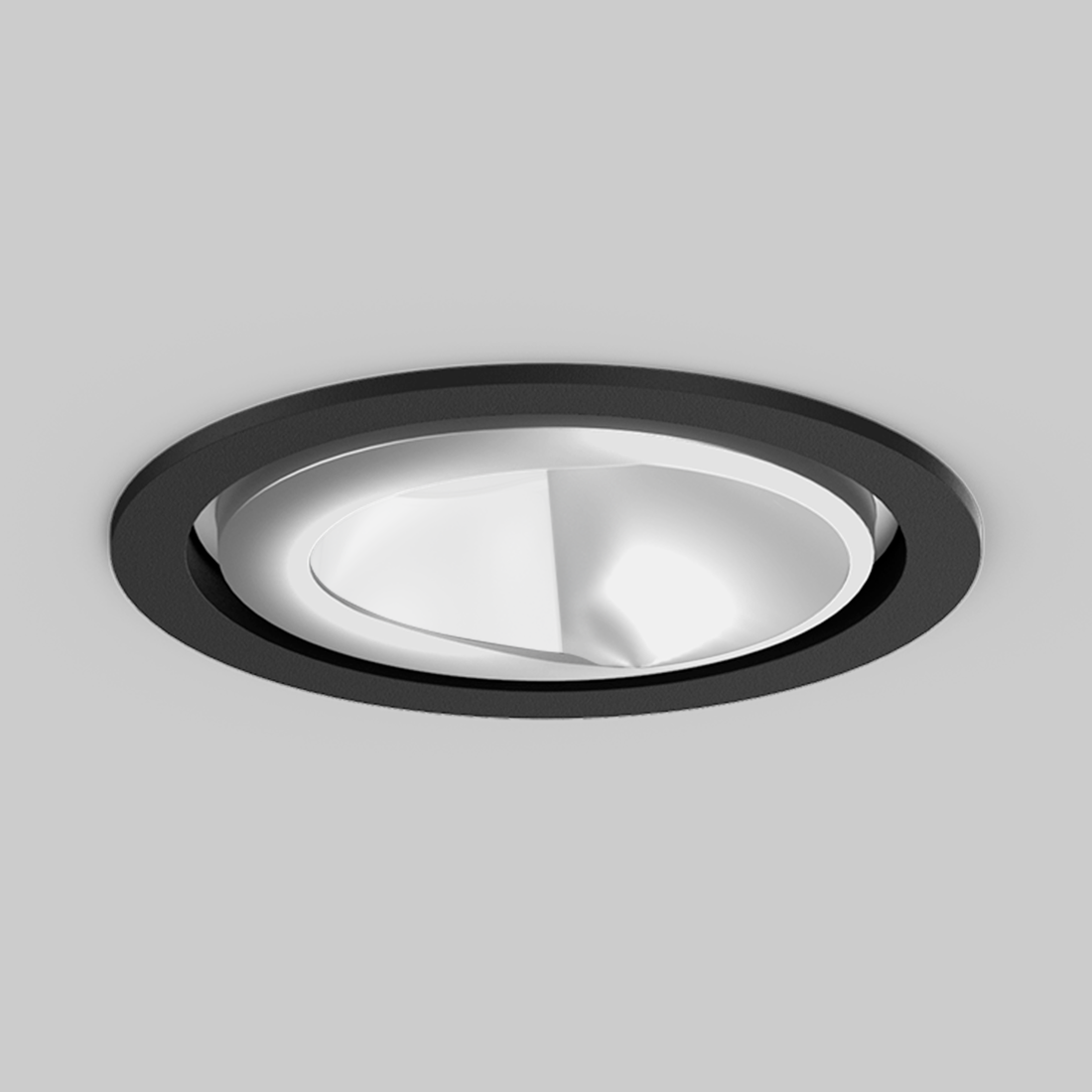SASSO 100 round wallwasher/floor trim