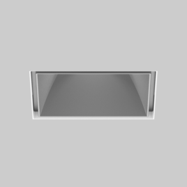 SASSO 100 square downlight trimless