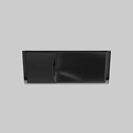 SASSO 100 square wallwasher trimless