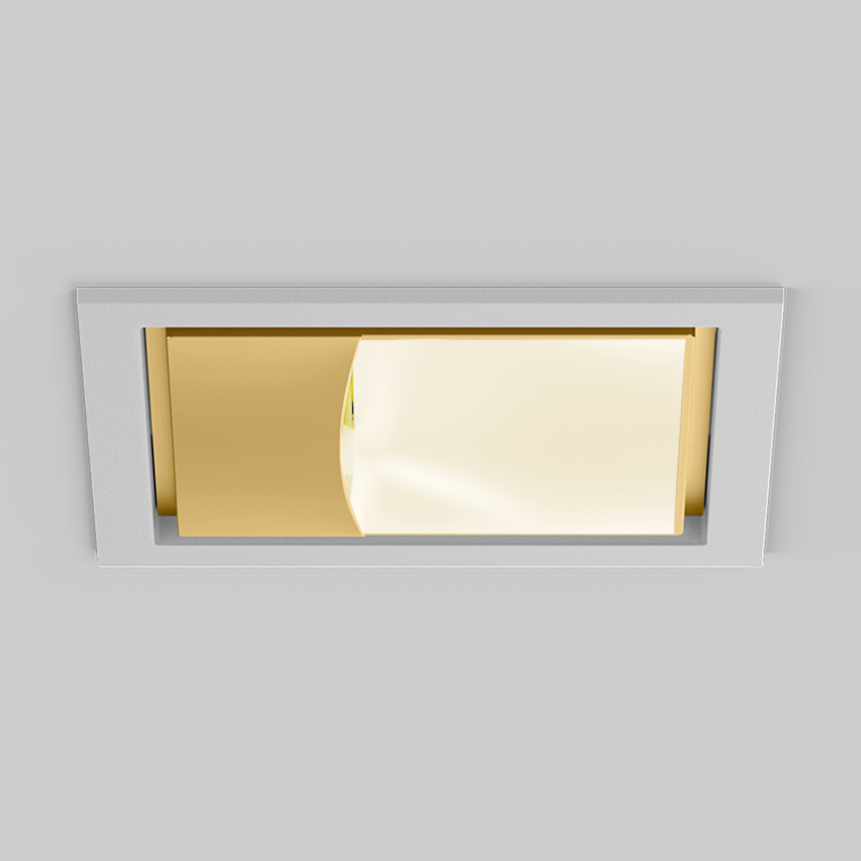 SASSO 100 square wallwasher trim