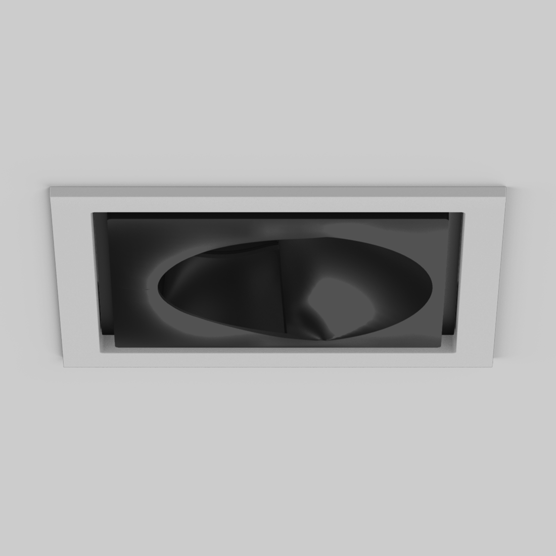 SASSO 100 square wallwasher/floor trim