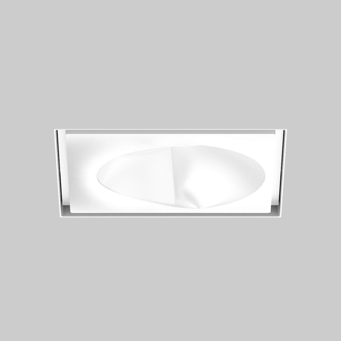 SASSO 100 square wallwasher/floor trimless