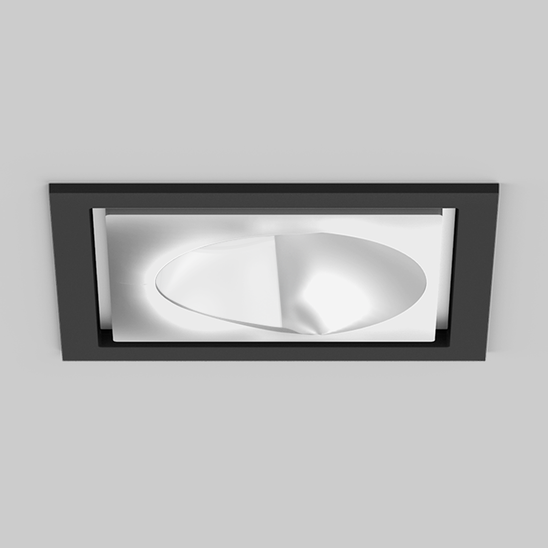 SASSO 100 square wallwasher/floor trim
