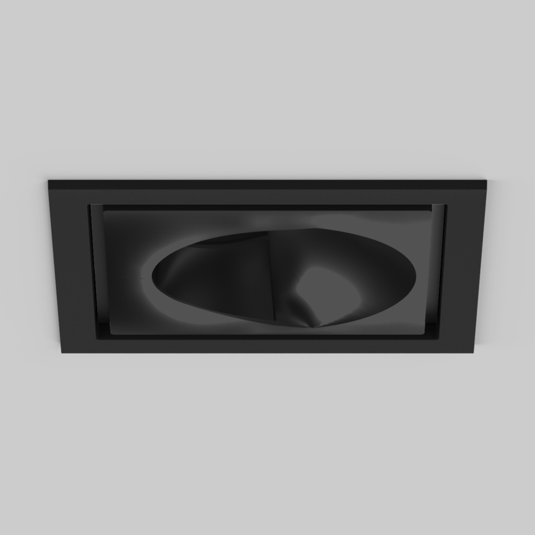 SASSO 100 square wallwasher/floor trim