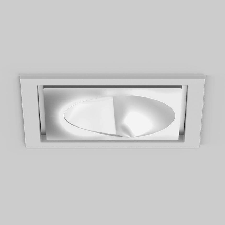 SASSO 100 square wallwasher/floor trim