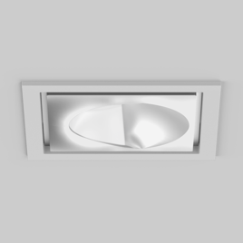 SASSO 100 square wallwasher/floor trim