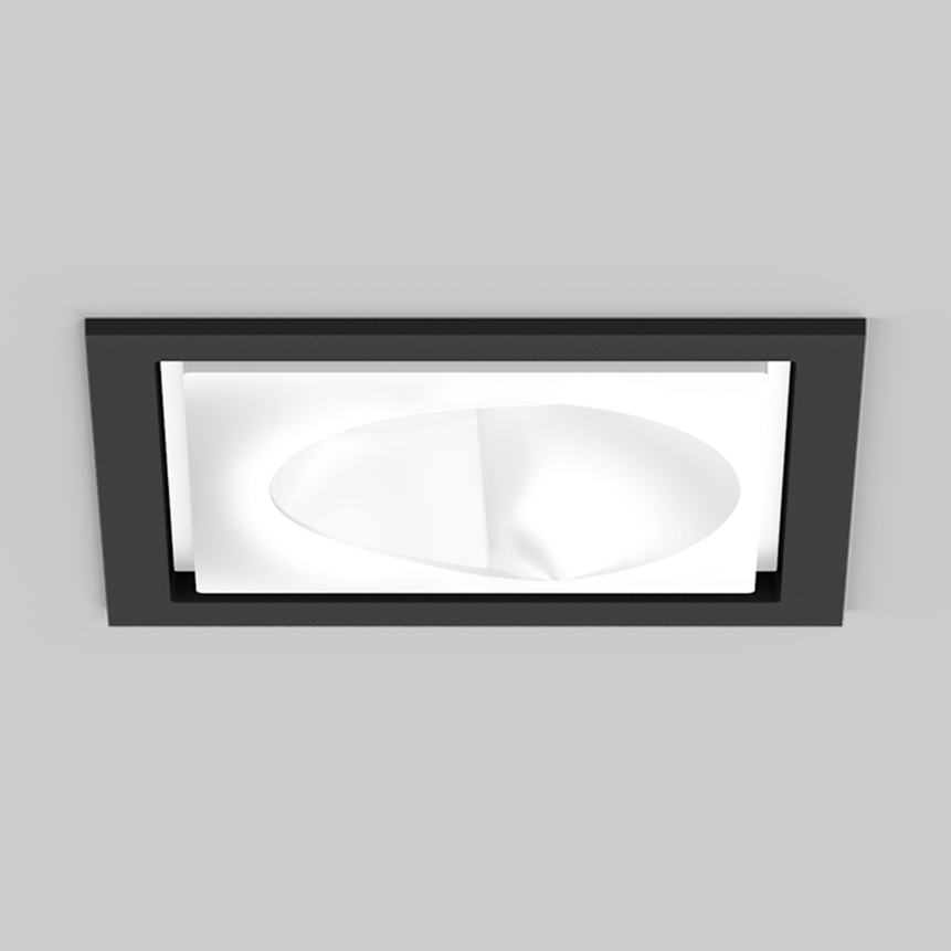 SASSO 100 square wallwasher/floor trim