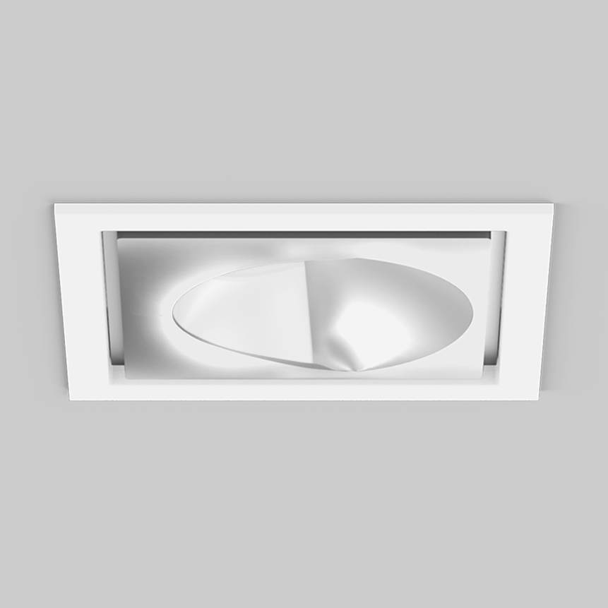 SASSO 100 square wallwasher/floor trim