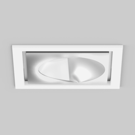 SASSO 100 square wallwasher/floor trim