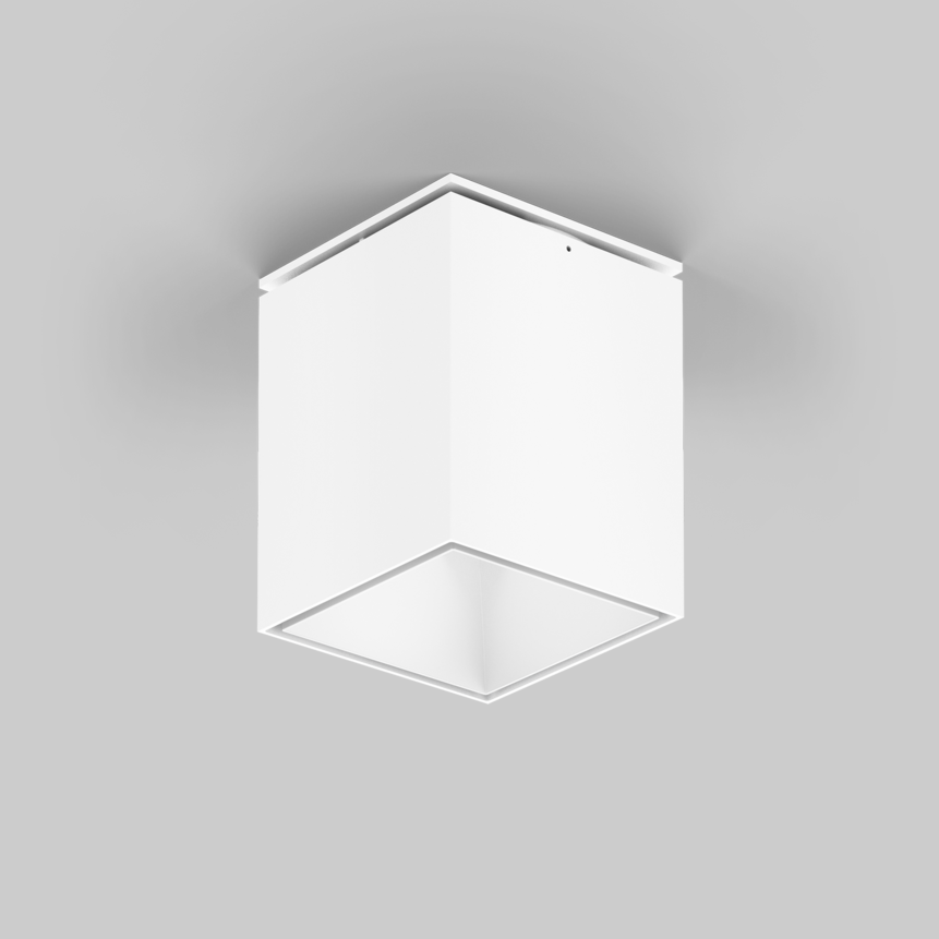 SASSO 100 square adjustable semi-recessed