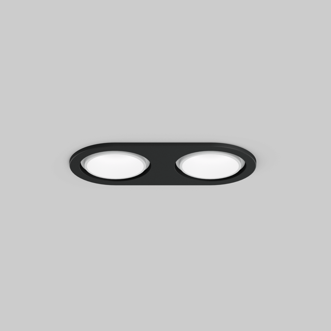 SASSO 40 round adjustable trim 2 lamps