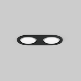SASSO 40 round adjustable trim 2 lamps
