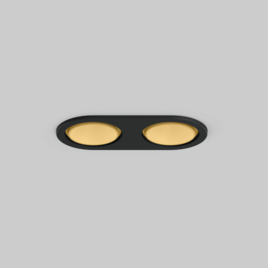 SASSO 40 round downlight trim 2 lamps