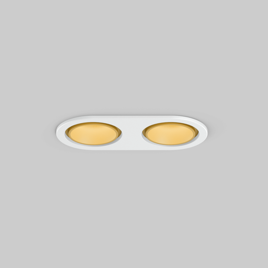 SASSO 40 round adjustable trim 2 lamps