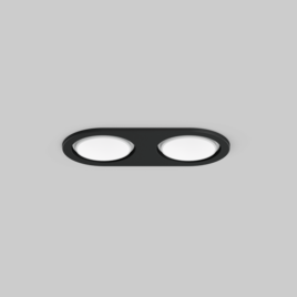 SASSO 40 round downlight trim 2 lamps